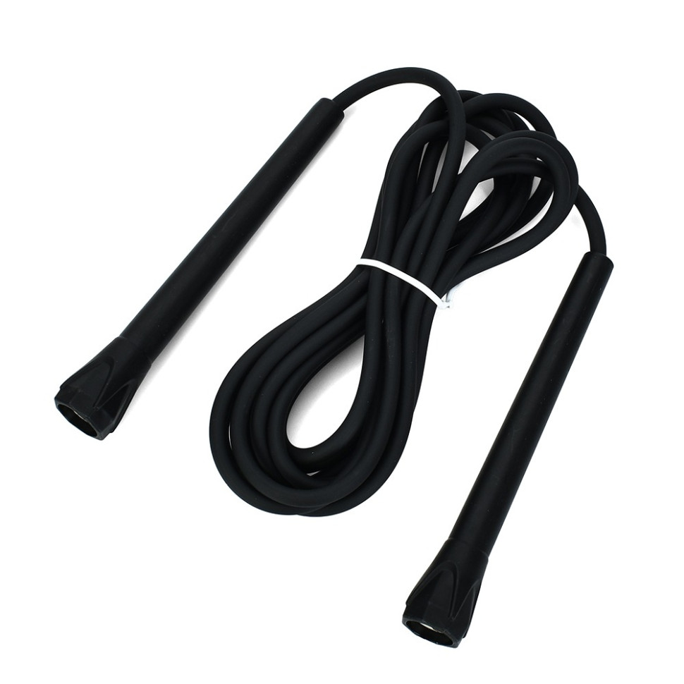 Скакалка MS 4797(Black) размер 290 см, ручки-пластик опт, дропшиппинг