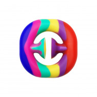 Игрушка-антистресс "POP-IT" PPT-Ex(Multicolor) Эспандер Разноцветный
