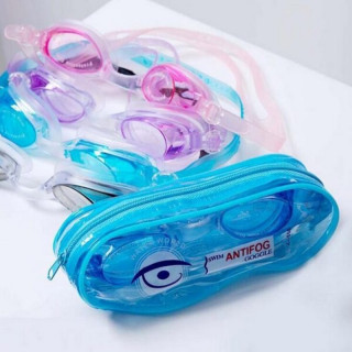 Окуляри для плавання дитячі/підліткові Swim Goggles NE-PL-600-B, сині