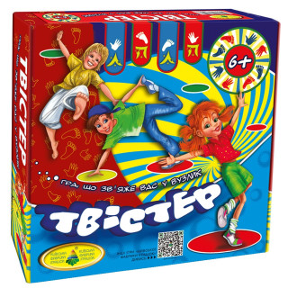 Игра "Твистер" 85297 с рулеткой 