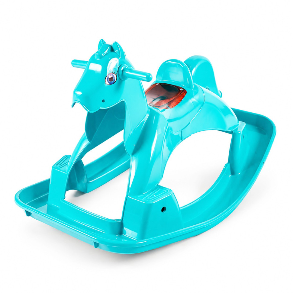 Лошадка-качалка Doloni Toys 05550/7 Бирюзовая опт, дропшиппинг