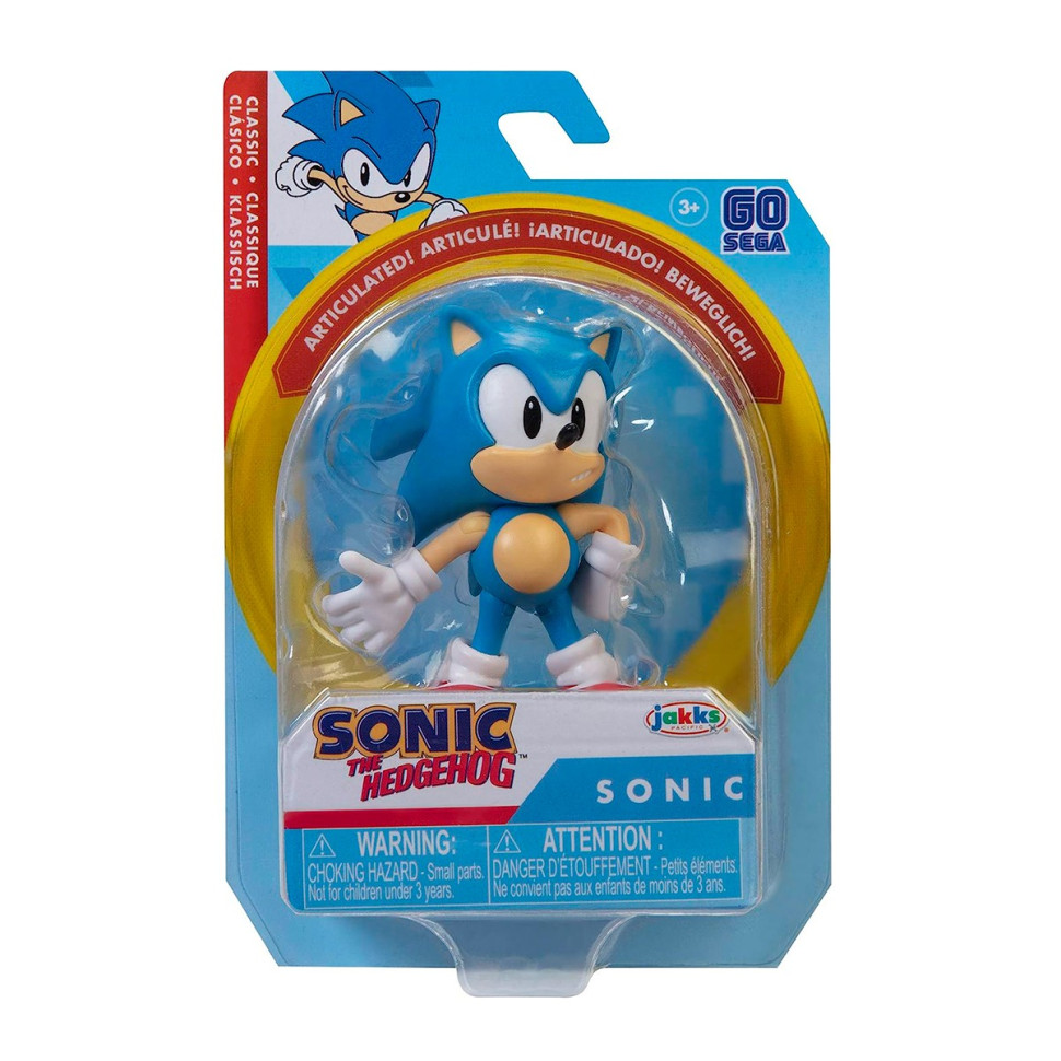 Игровая фигурка с артикуляцией Классический Соник SONIC THE HEDGEHOG 40687i-RF1, 6 см опт, дропшиппинг