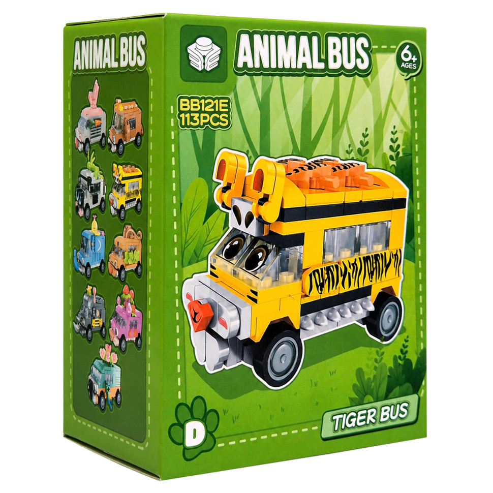 Детский конструктор Tiger Bus BB121E-D серии