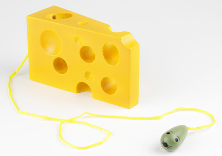 Шнуровка "Сыр" 2012-50B деревянная