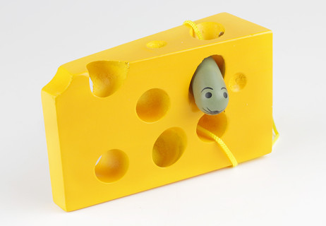 Шнуровка "Сыр" 2012-50B деревянная