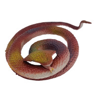 Детская игрушка Антистресс "Змея Кобра" 12-29(Brown) резиновая 60 см