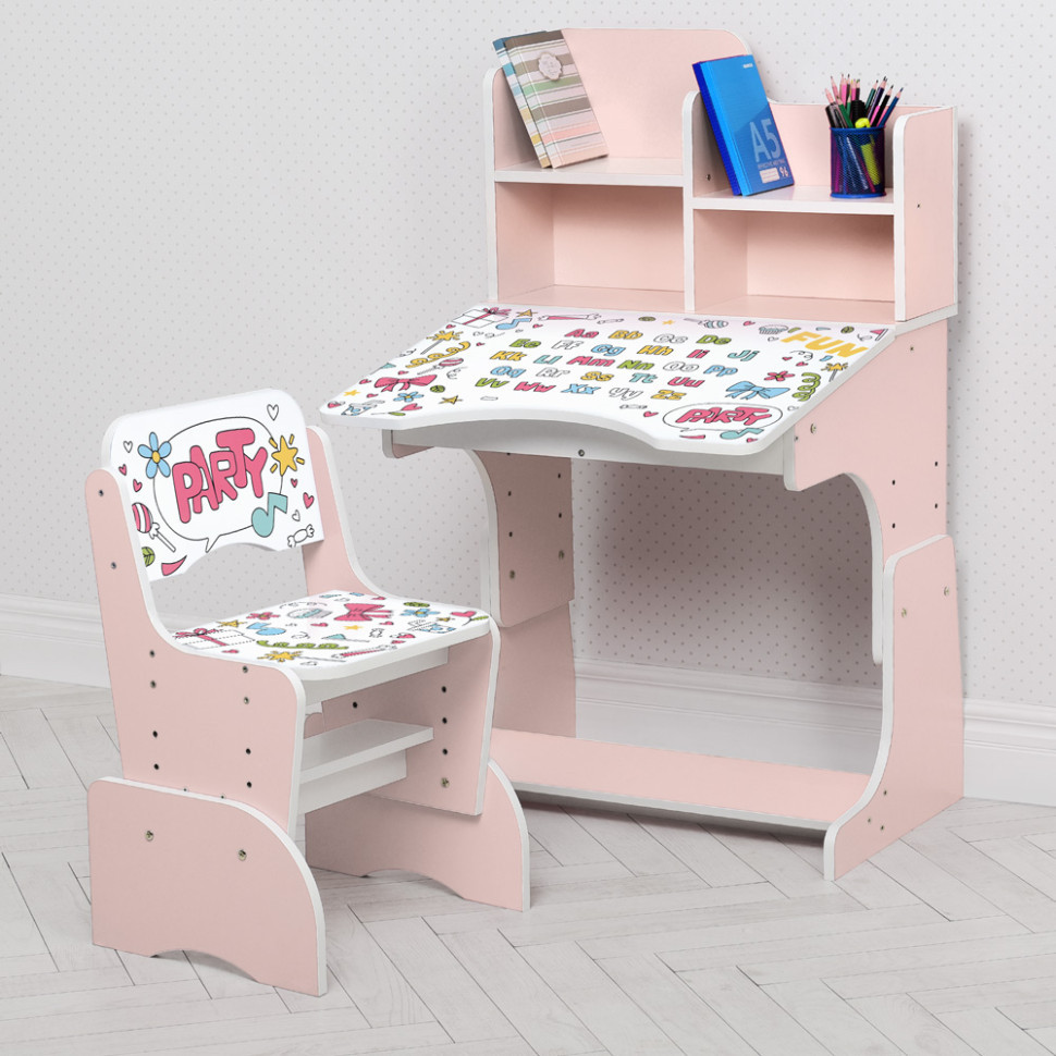 Дитяча парта Bambi W 2071-104-10(EN) - гурт(опт), дропшиппінг 
