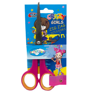 Детские ножницы канцелярские "№6 Scissors C" 50434(Violet)