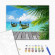 Картина за номерами Brushme. "Райське побережжя" GX34092 - гурт(опт), дропшиппінг 