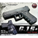 Детский пистолет на пульках "Glock 17" Galaxy G15+ металл с кoбурой,черный опт, дропшиппинг