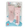 Набор детский расческа и щетка "Мишка" MGZ-0711(Pink) розовый опт, дропшиппинг