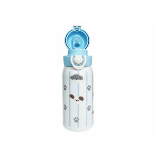 Детский термос-поилка MGZ-0334(Blue) голубой, 350 мл