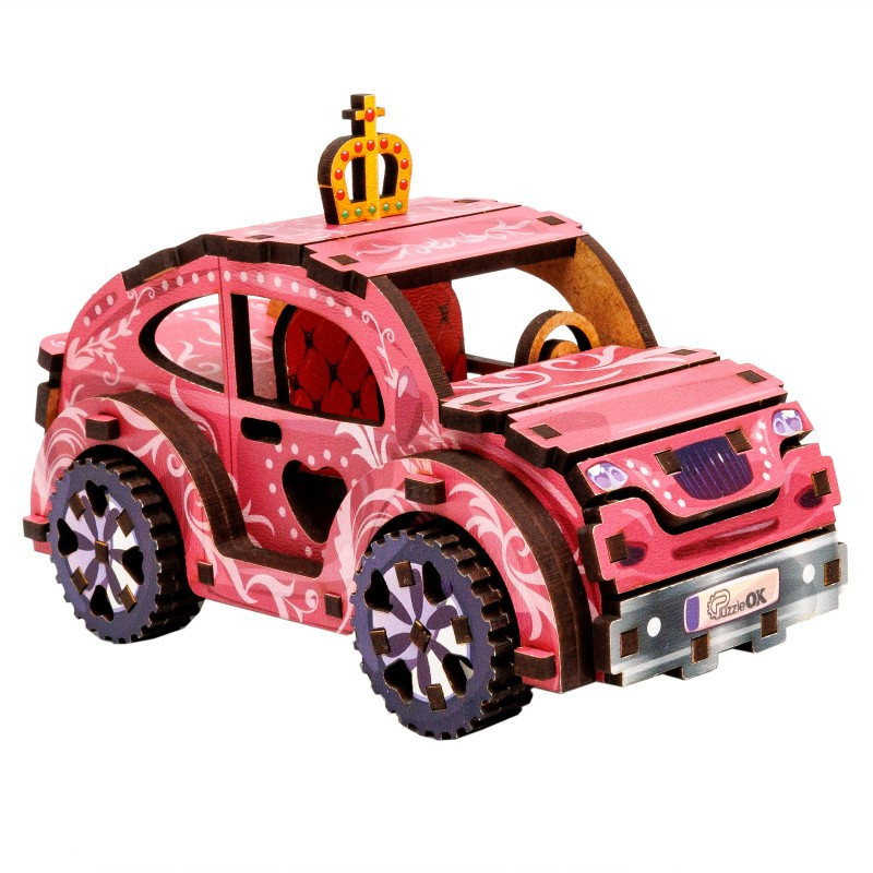 Дерев'яний 3D конструктор