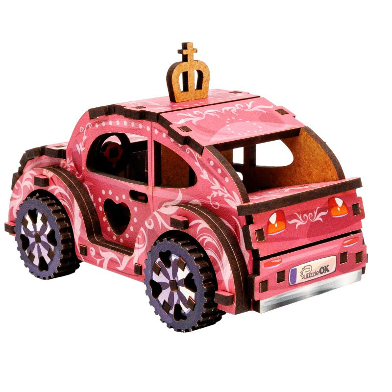 Дерев'яний 3D конструктор