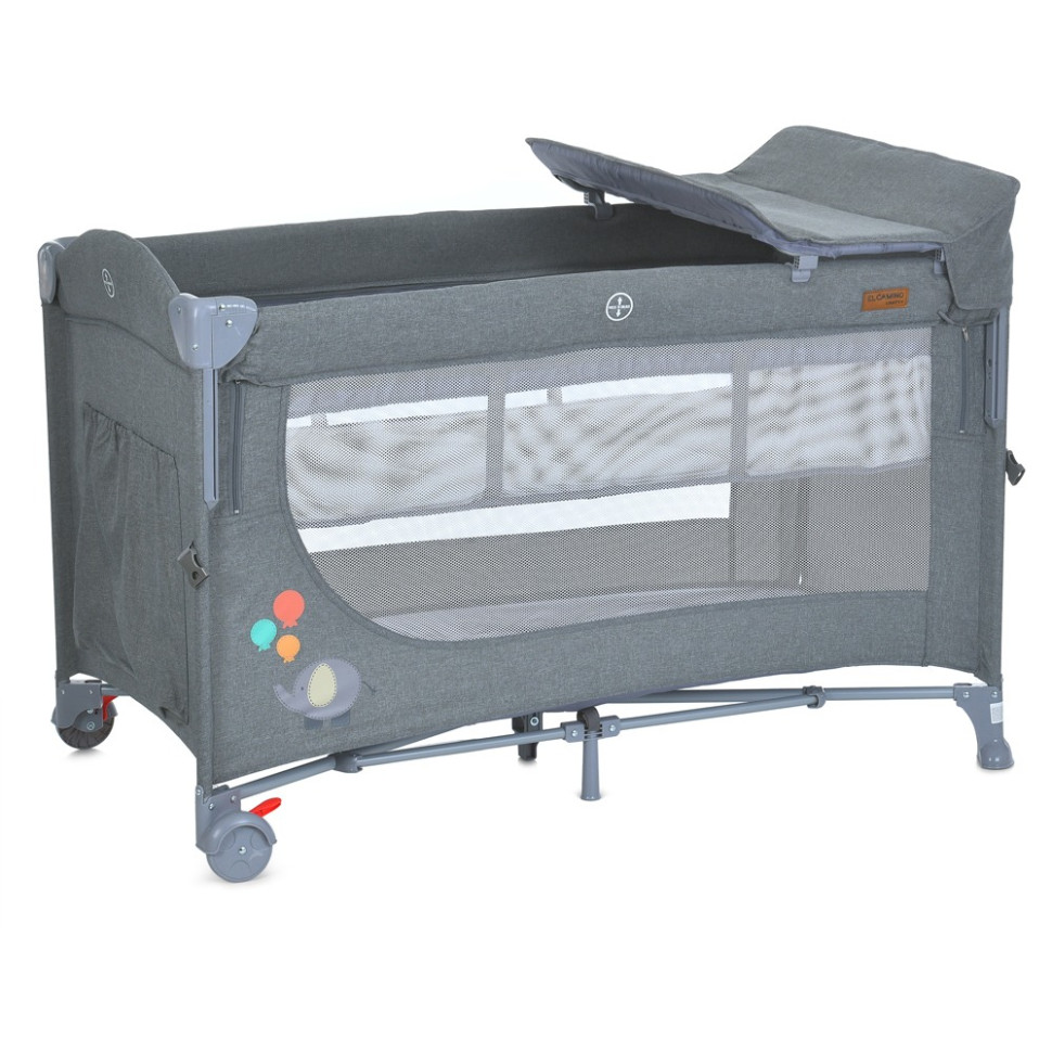 Кроватка-манеж 2 в 1 UNITY+ ME 1098 Gray, до 13 кг опт, дропшиппинг