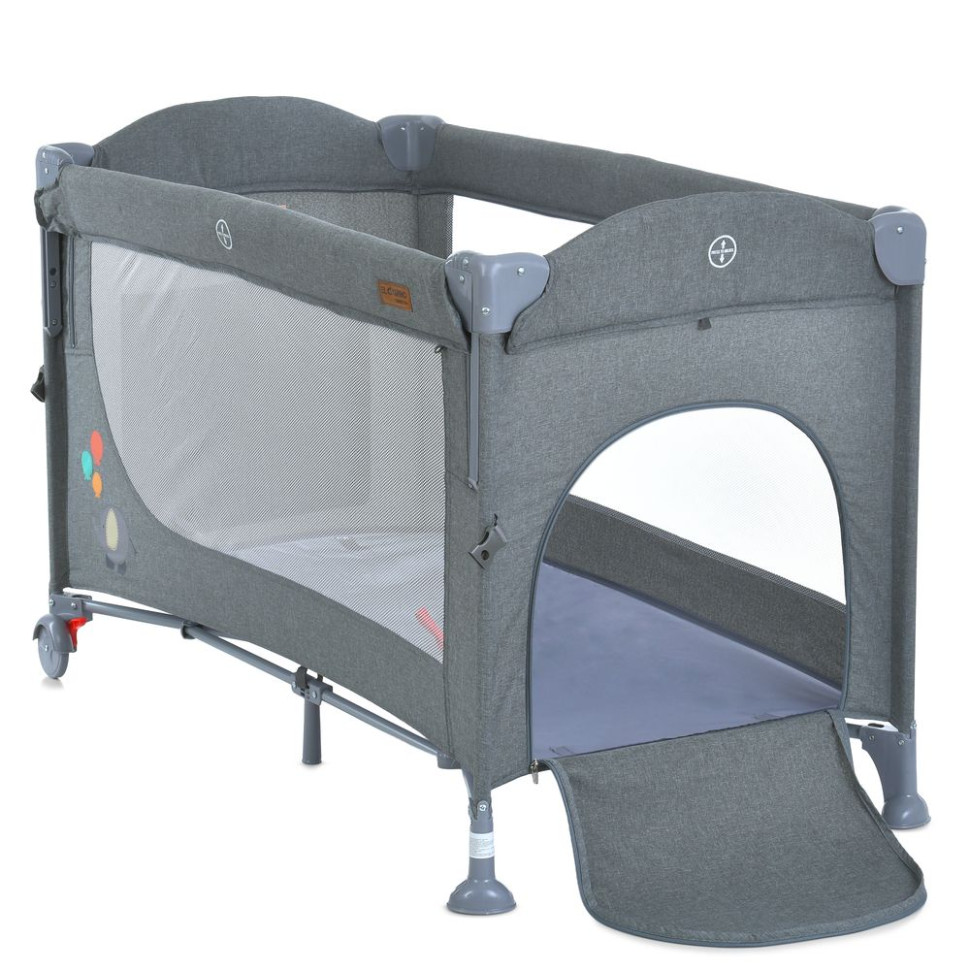 Кроватка-манеж 2 в 1 UNITY+ ME 1098 Gray, до 13 кг опт, дропшиппинг