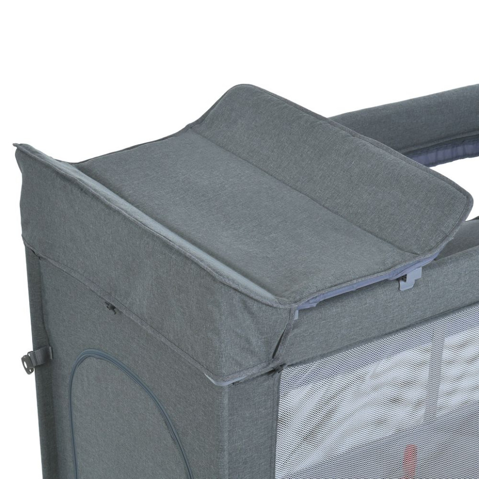 Кроватка-манеж 2 в 1 UNITY+ ME 1098 Gray, до 13 кг опт, дропшиппинг