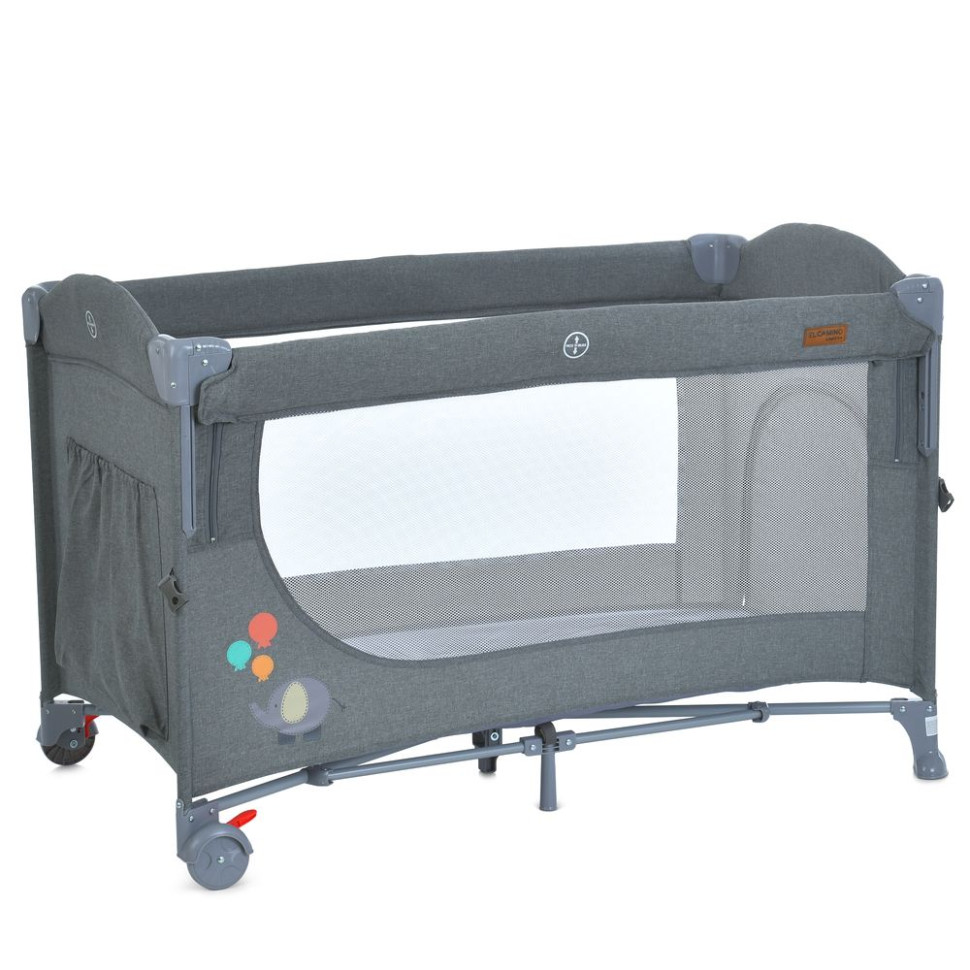 Кроватка-манеж 2 в 1 UNITY+ ME 1098 Gray, до 13 кг опт, дропшиппинг