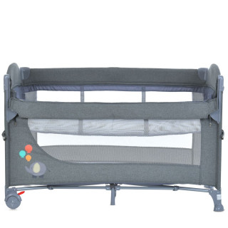 Кроватка-манеж 2 в 1 UNITY+ ME 1098 Gray, до 13 кг