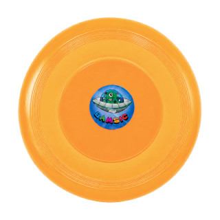 Детская игрушка “Летающая тарелка” 034/1BMS(Orange) диаметр 21 см