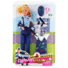 Кукла с нарядом DEFA 8388-BF 29 см, полиция, платье опт, дропшиппинг