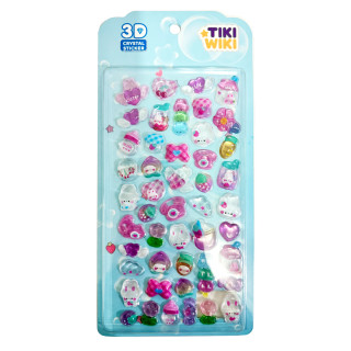 Набор 3D-наклеек "Тики фантазия" Tiki Wiki 25ESE009-01 серии Crystal