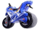 Детский беговел мотоцикл музыкальный 501B Синий опт, дропшиппинг