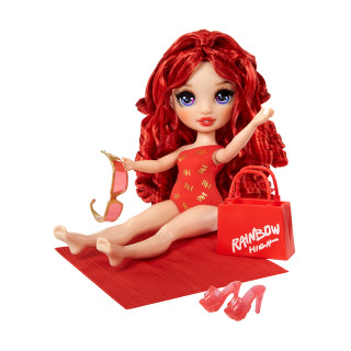 Кукла детская Руби Rainbow High 507277 серии "Swim & Style" с аксессуарами