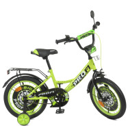 Велосипед детский PROF1 Y1642 16 дюймов, салатовый