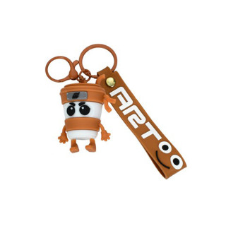 Брелок детский "Итальянский мем" MX-1X (Brown-white) 