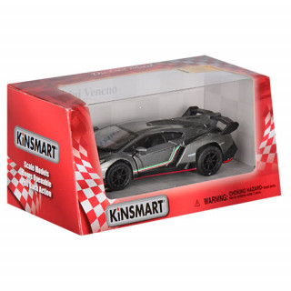 Детская коллекционная  машинка Lamborghini Veneno KT5367W инерционная