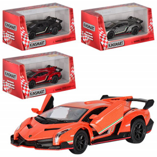 Детская коллекционная  машинка Lamborghini Veneno KT5367W инерционная