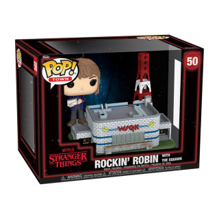 Игровая фигурка FUNKO POP! "Робин с радиостанцией WSQK Town" Funko 86620 серии "Очень страные дела"