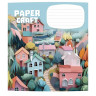 Тетрадь ученическая «Paper craft» 012-3354K-2 в клеточку, 12 листов опт, дропшиппинг