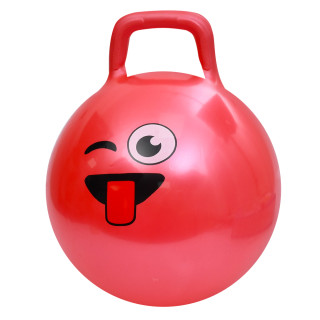 Мяч для фитнеса Смайл MS 4856(Red) 45 см, с ручкой, 300 г