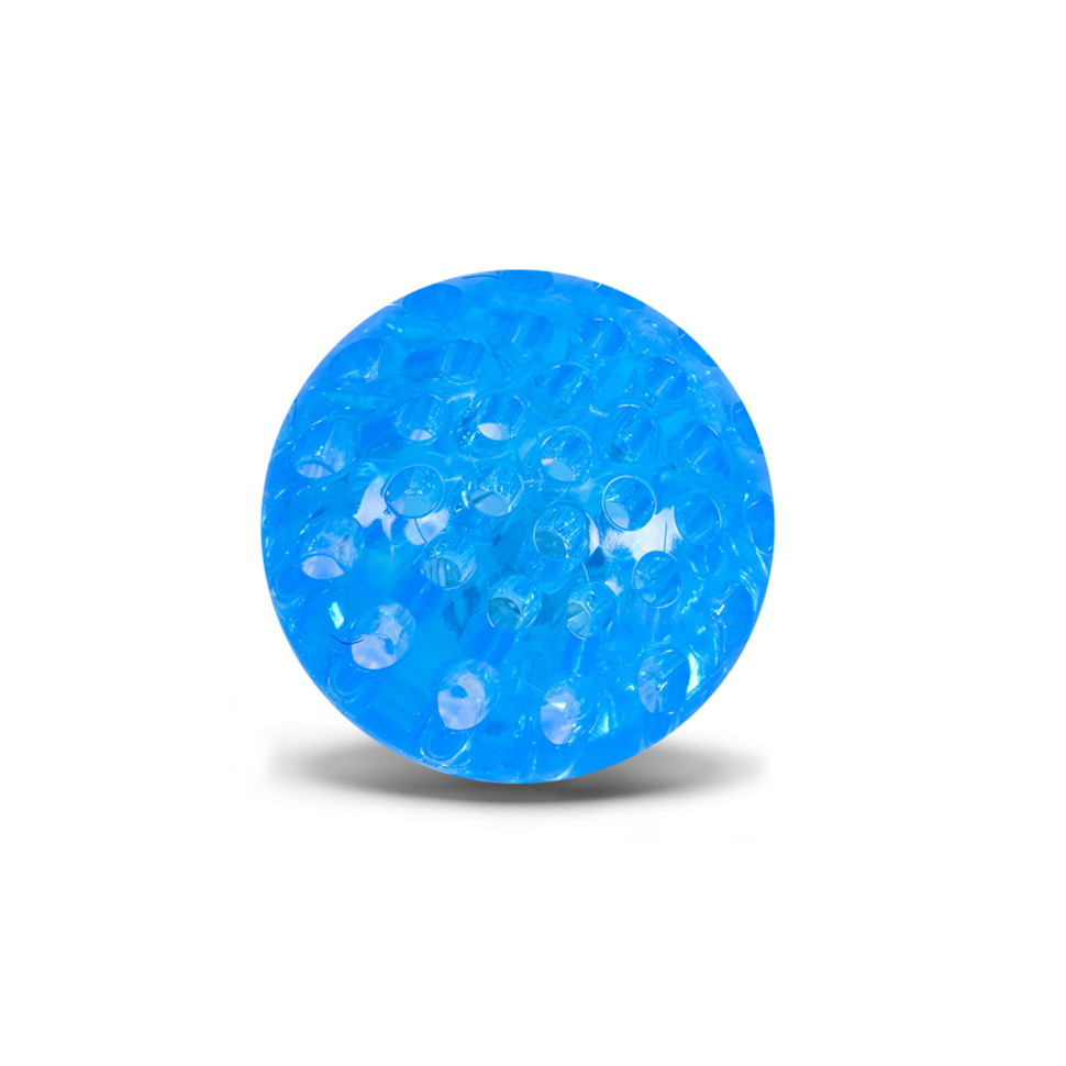 Дитячий м'яч Пострибунчик PR2511(Blue) тренажер, м'яч 6 см, світиться, з мотузкою 1 м - гурт(опт), дропшиппінг