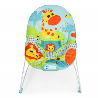 Шезлонг-качалка детский M6875 с дугой и погремушками