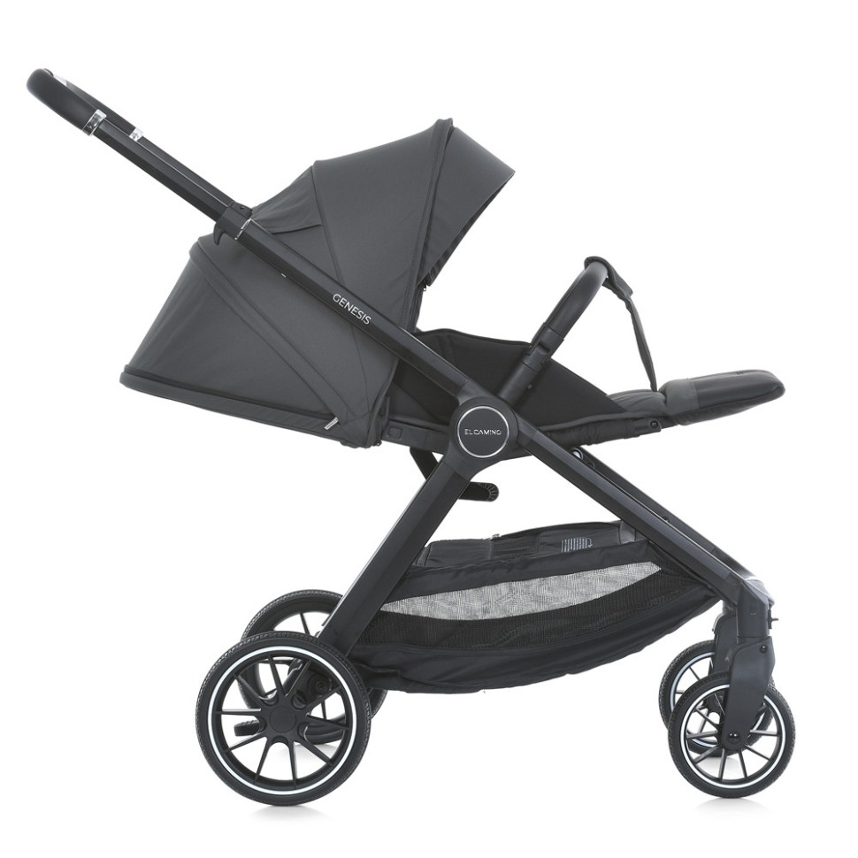 Коляска детская универсальная 2 в 1 GENESIS ME 1126 Asphalt Gray опт, дропшиппинг