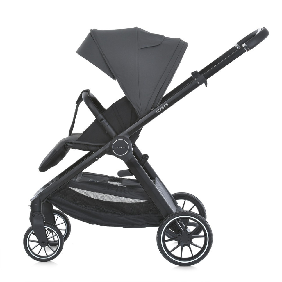 Коляска детская универсальная 2 в 1 GENESIS ME 1126 Asphalt Gray опт, дропшиппинг