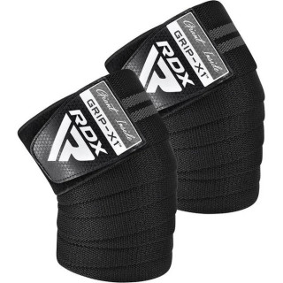 Бінти на коліна KR11 GYM Knee Wrap RDX Inc WAH-KR11BG, Black/Grey