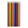 Карандаш 12 цветов CR-888T, эластичный в тубусе "С" опт, дропшиппинг