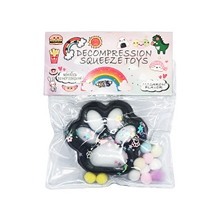 Антистресс Сквиш «Мягкие кошачьи лапки» Bambi SKL-102(Black)