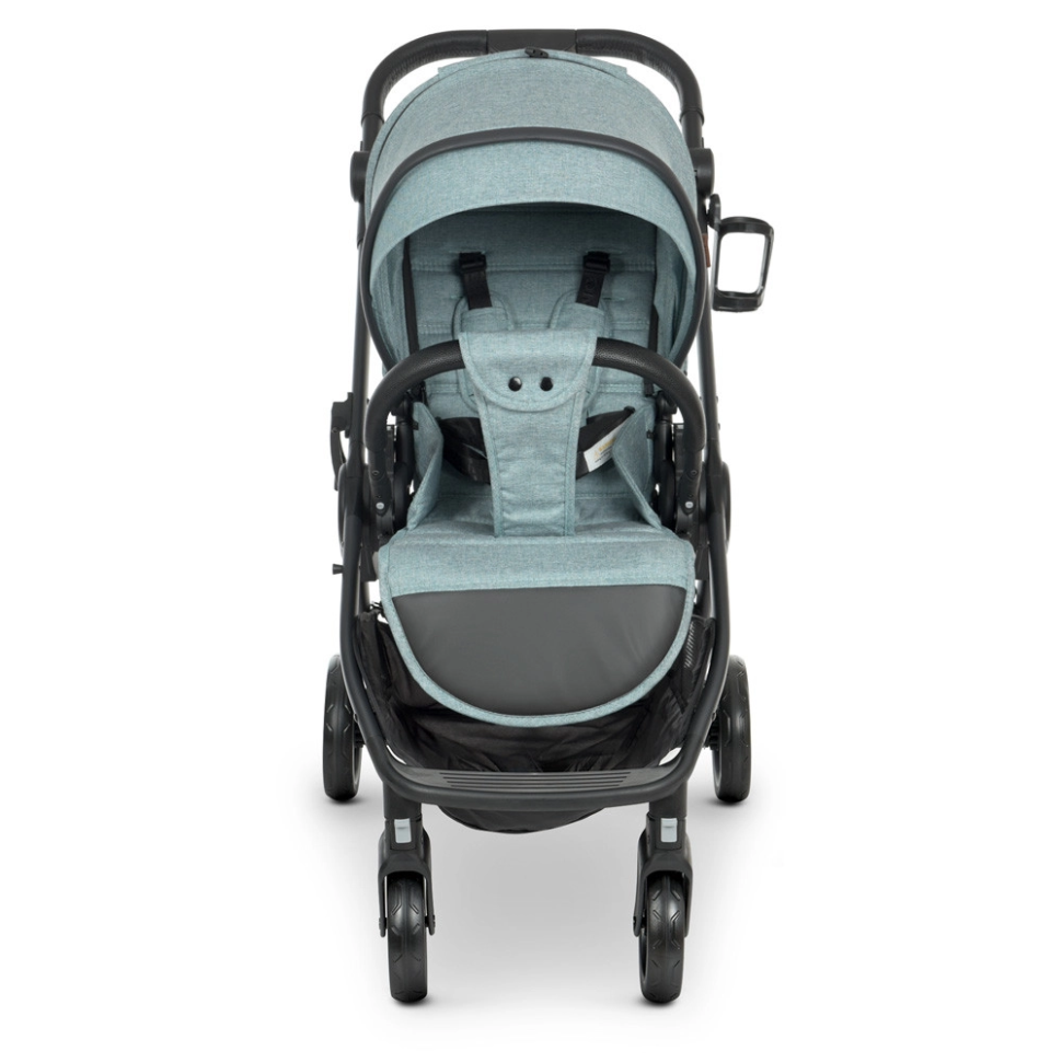 Коляска дитяча універсальна 2в1 EL CAMINO ME 1085 Denim Ash Blue - гурт(опт), дропшиппінг 