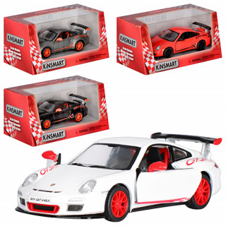 Колекційна іграшкова машинка PORSCHE 911 GTS RS KT5352W інерційна 