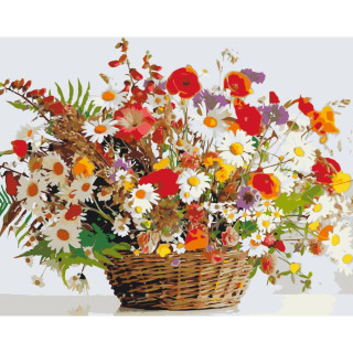 Картина по номерам "Корзина радости" Art Craft 12159-AC 40х50 см