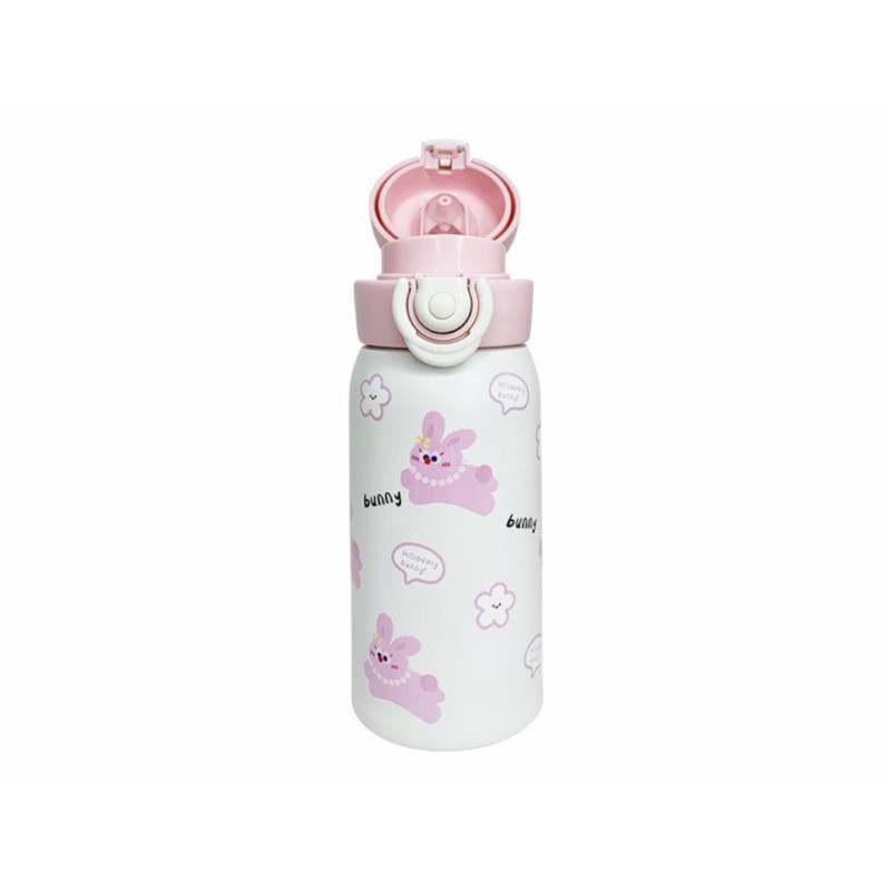 Дитячий термос-поїлка MGZ-0334(Pink) рожевий, 350 мл - гурт(опт), дропшиппінг 