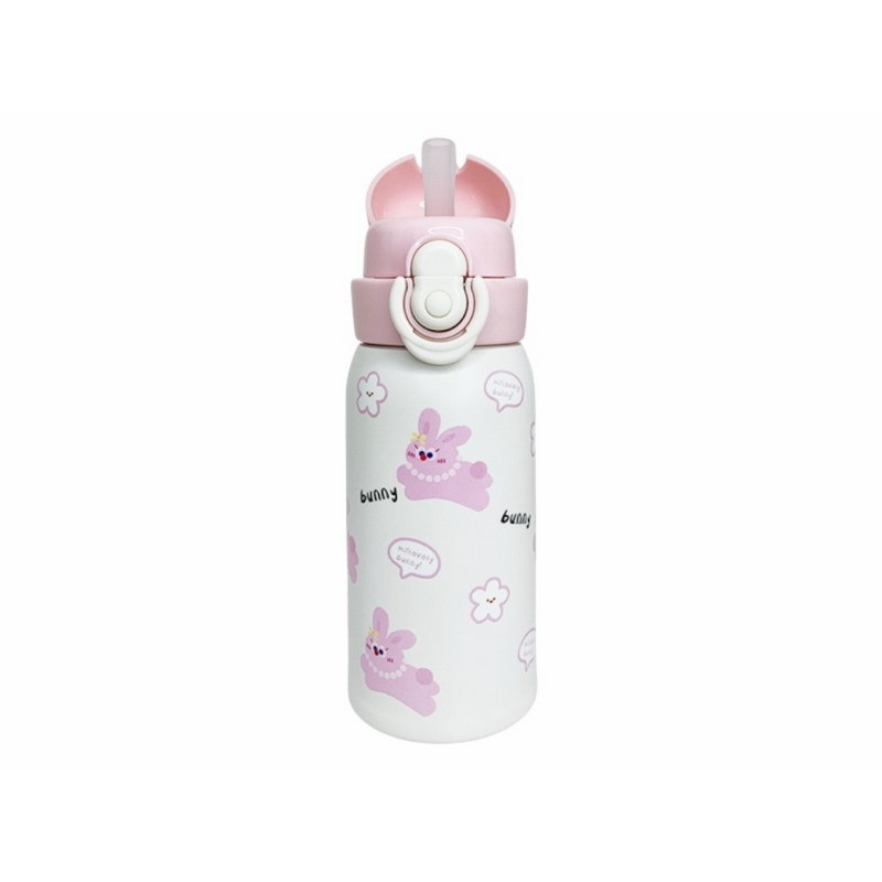 Дитячий термос-поїлка MGZ-0334(Pink) рожевий, 350 мл - гурт(опт), дропшиппінг 