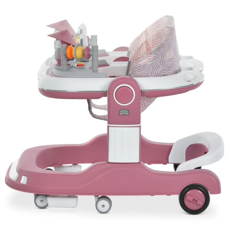 Детские Ходунки ME 1200 URSA Pink, музыка, свет опт, дропшиппинг