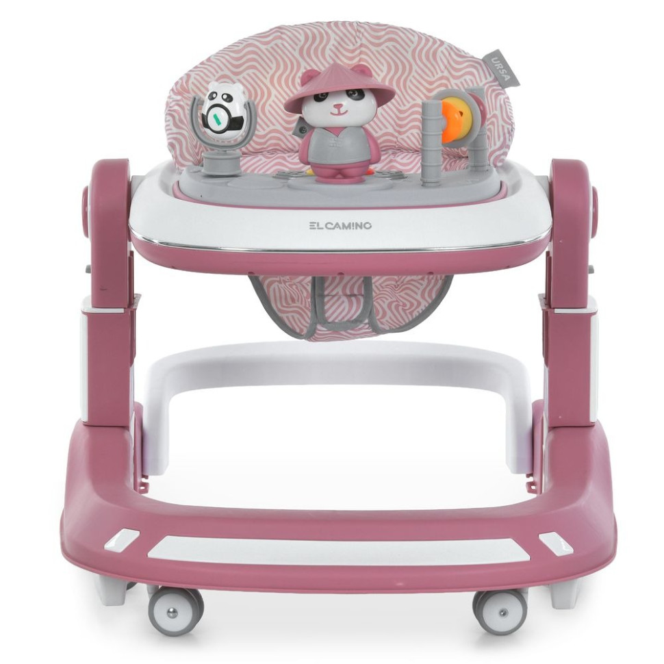 Детские Ходунки ME 1200 URSA Pink, музыка, свет опт, дропшиппинг