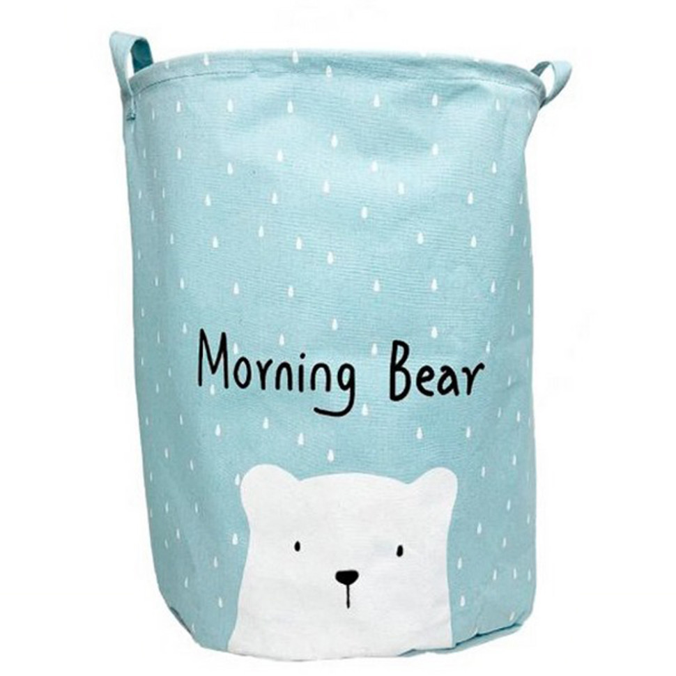 Корзина для игрушек и белья «Morning bear» MGZ-1004(Blue) опт, дропшиппинг